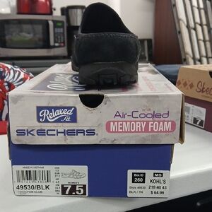 Skechers Black Relaxed Fit Shoes
